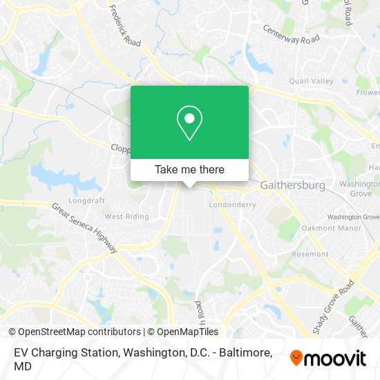 Mapa de EV Charging Station