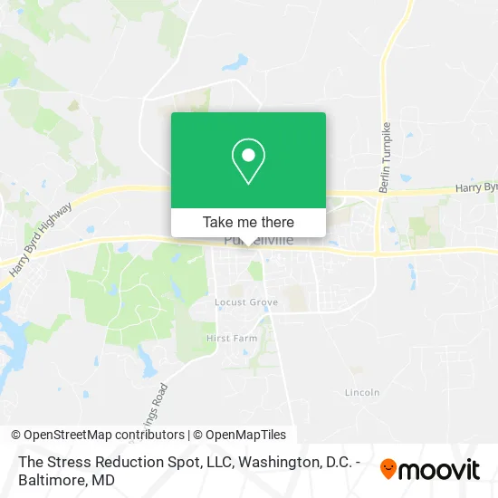 The Stress Reduction Spot, LLC map