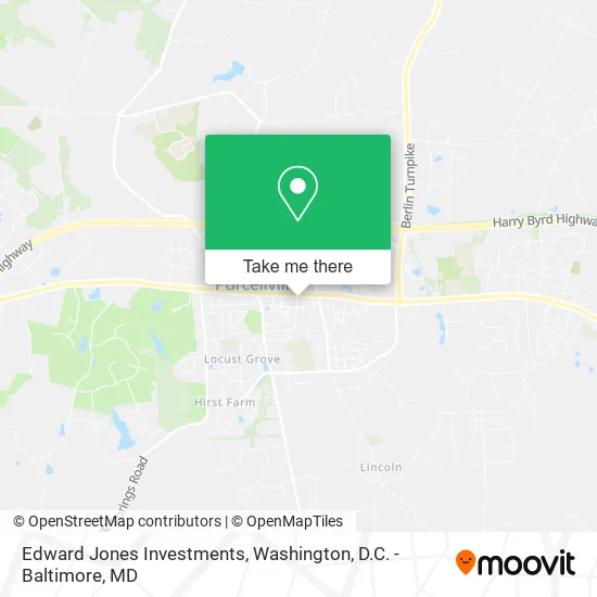 Edward Jones Investments map