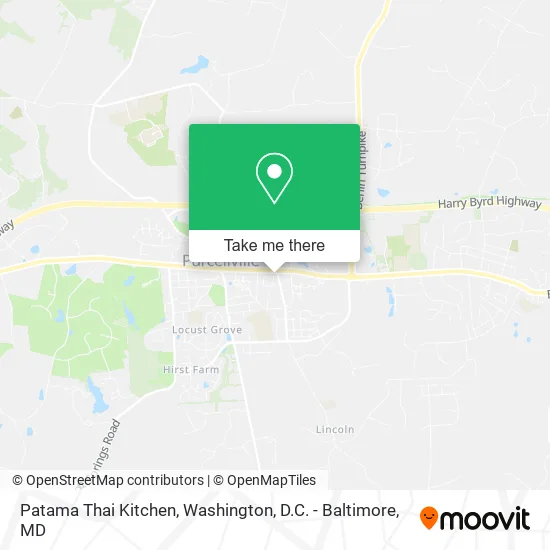 Patama Thai Kitchen map