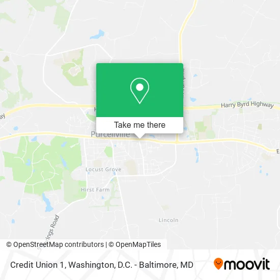 Credit Union 1 map