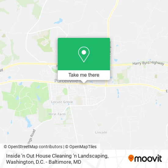 Inside 'n Out House Cleaning 'n Landscaping map