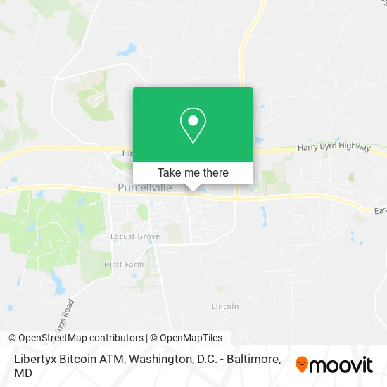 Libertyx Bitcoin ATM map