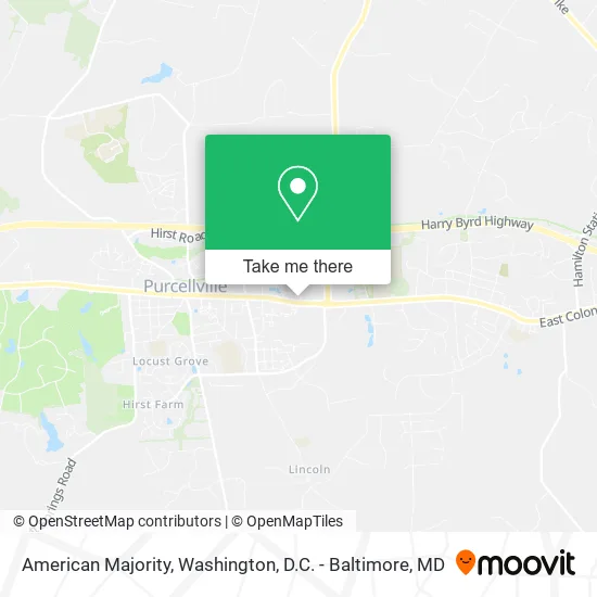 American Majority map