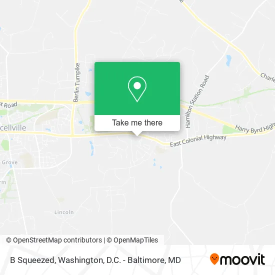 B Squeezed map