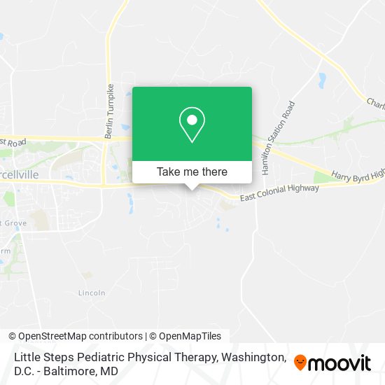 Little Steps Pediatric Physical Therapy map