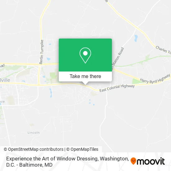 Experience the Art of Window Dressing map