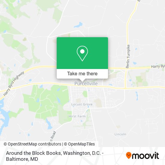 Around the Block Books map