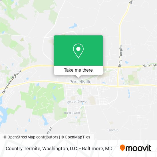 Mapa de Country Termite