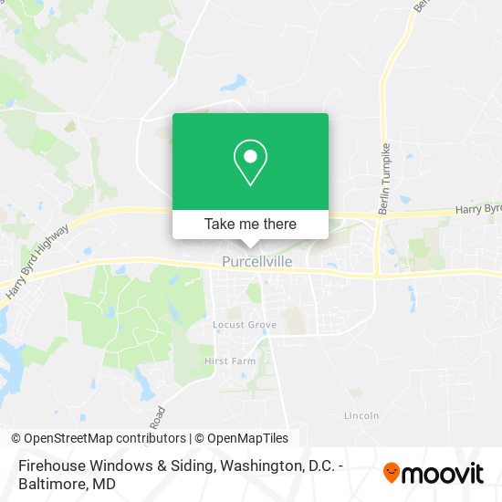 Firehouse Windows & Siding map
