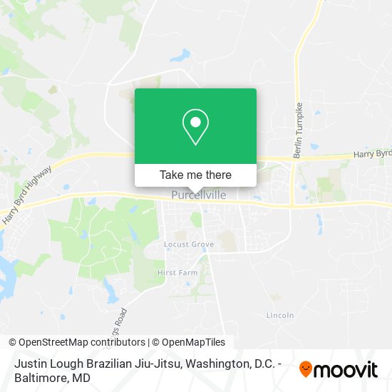 Mapa de Justin Lough Brazilian Jiu-Jitsu
