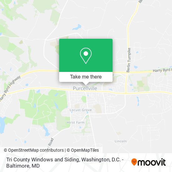 Mapa de Tri County Windows and Siding