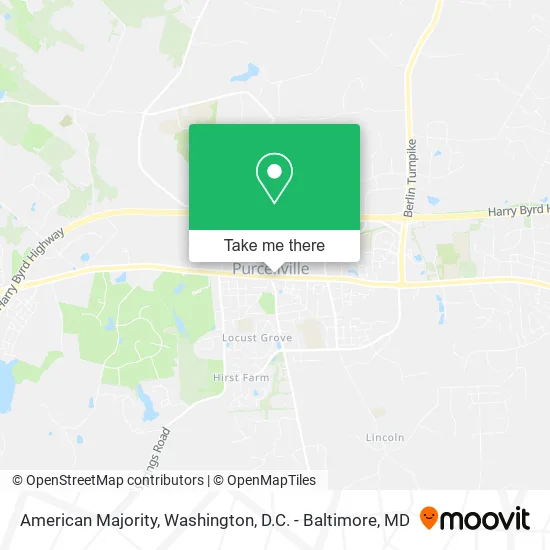 American Majority map