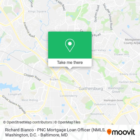 Richard Bianco - PNC Mortgage Loan Officer map