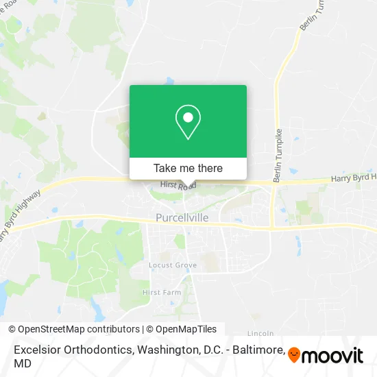 Excelsior Orthodontics map
