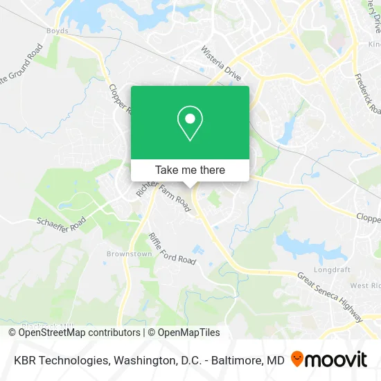 KBR Technologies map