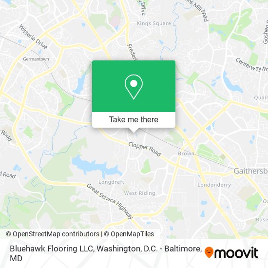 Bluehawk Flooring LLC map