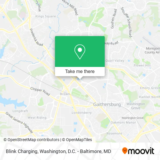 Mapa de Blink Charging