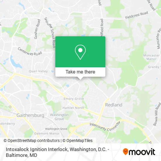 Intoxalock Ignition Interlock map