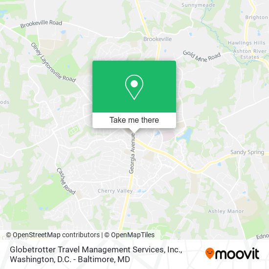 Globetrotter Travel Management Services, Inc. map