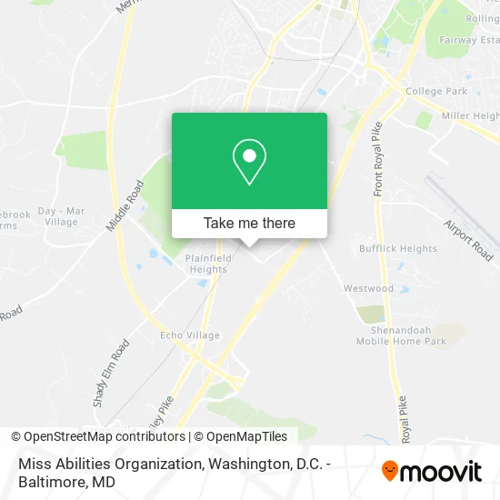 Mapa de Miss Abilities Organization