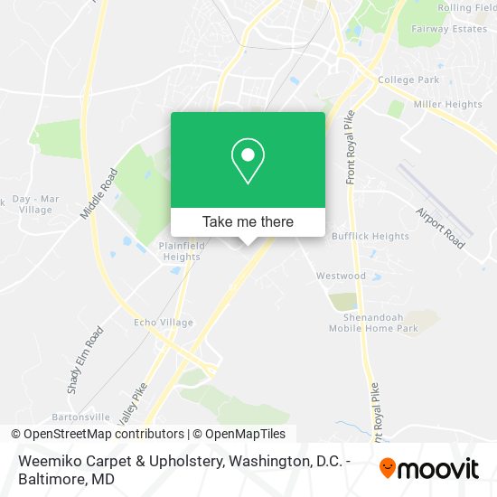 Weemiko Carpet & Upholstery map