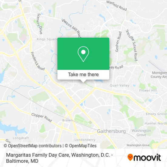 Margaritas Family Day Care map
