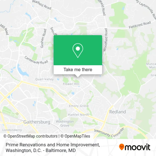 Prime Renovations and Home Improvement map