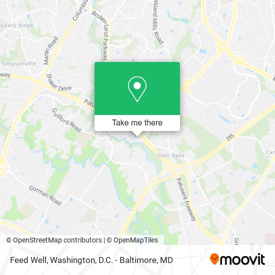 Feed Well map