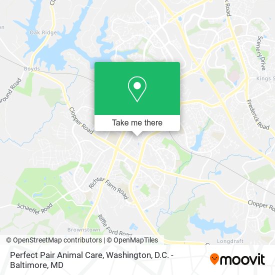 Perfect Pair Animal Care map