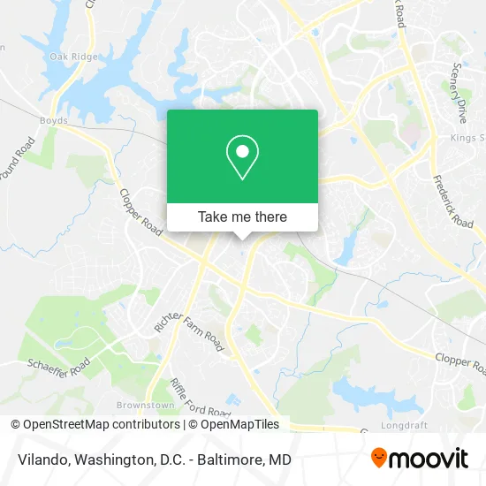 Vilando map