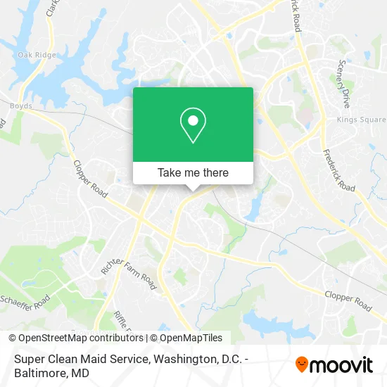 Super Clean Maid Service map