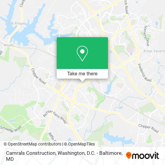 Camrals Construction map