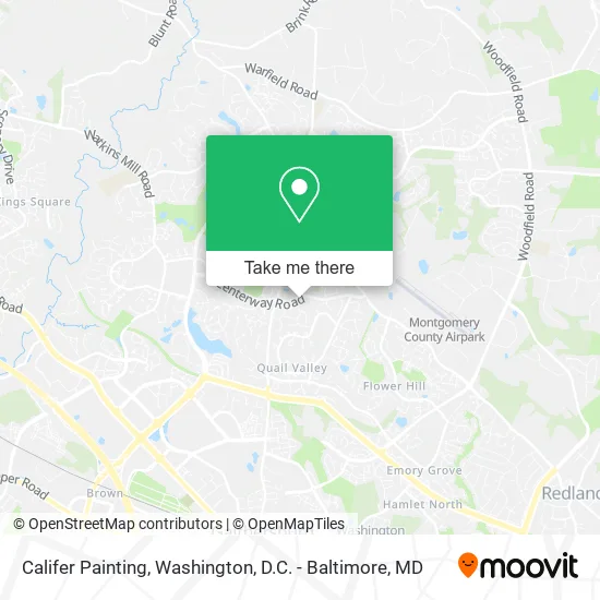 Califer Painting map