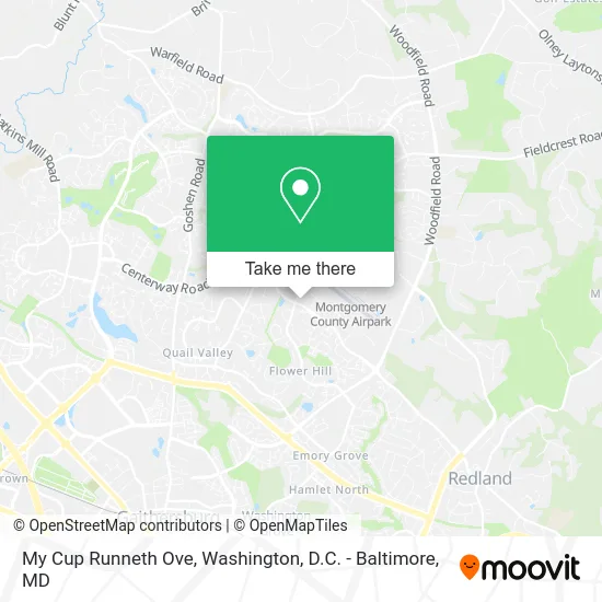 My Cup Runneth Ove map