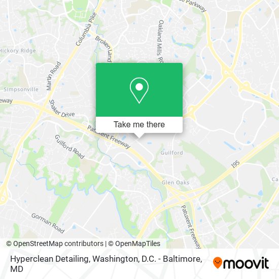 Mapa de Hyperclean Detailing