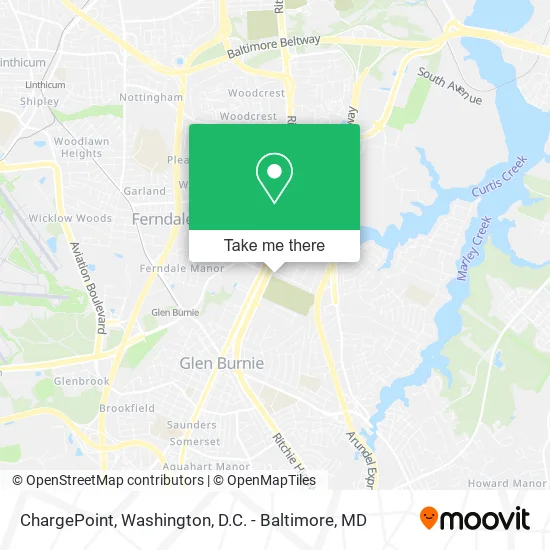 ChargePoint map