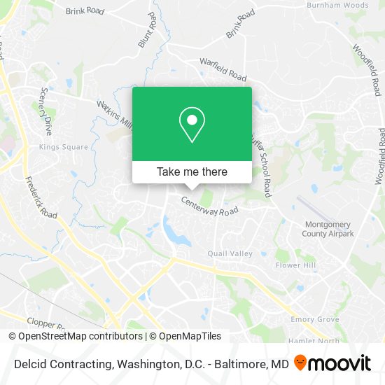 Delcid Contracting map