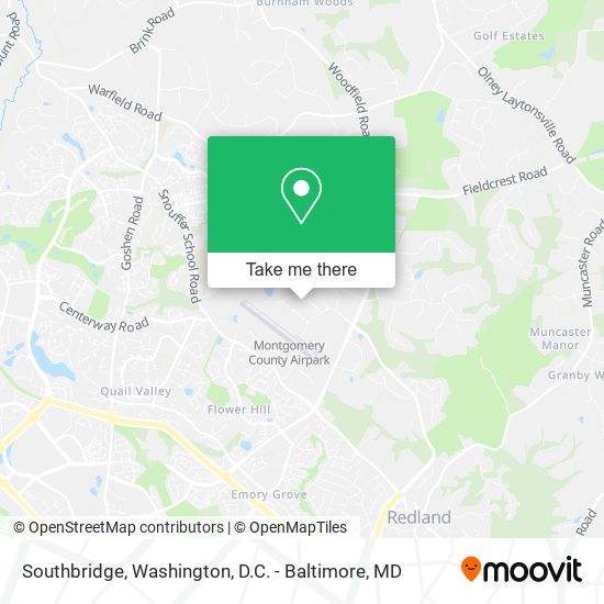 Mapa de Southbridge