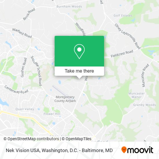Nek Vision USA map