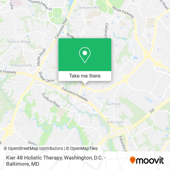 Kier 48 Holistic Therapy map