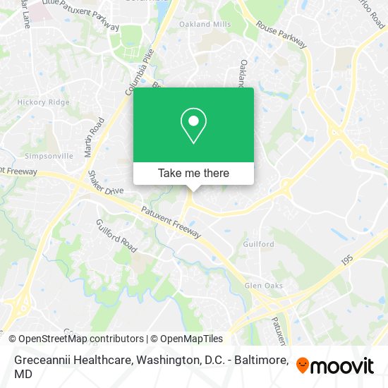 Mapa de Greceannii Healthcare