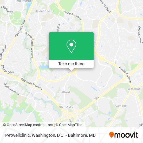 Petwellclinic map