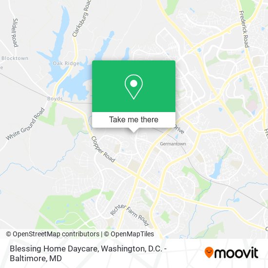 Blessing Home Daycare map