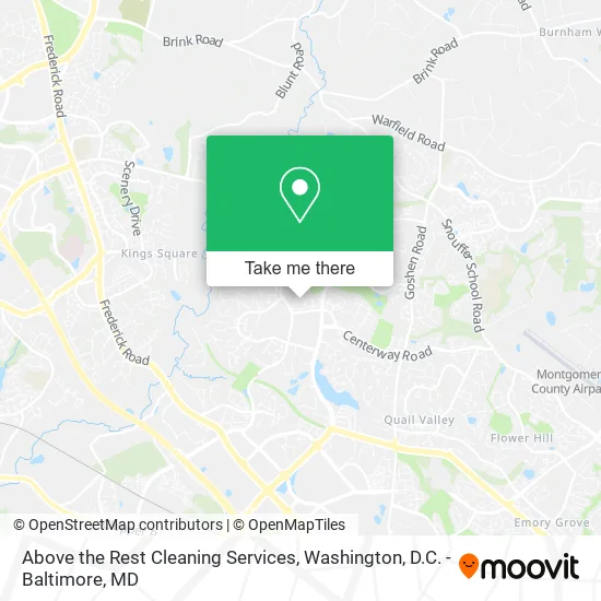 Mapa de Above the Rest Cleaning Services