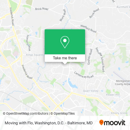 Moving with Flo map