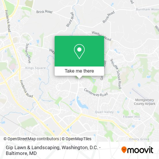 Gip Lawn & Landscaping map