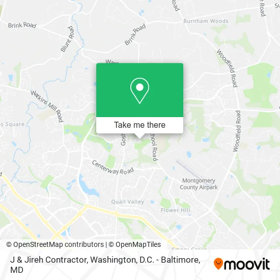 J & Jireh Contractor map