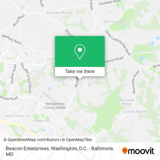 Mapa de Beacon Enterprises