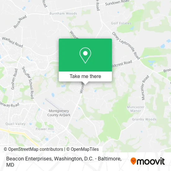 Beacon Enterprises map